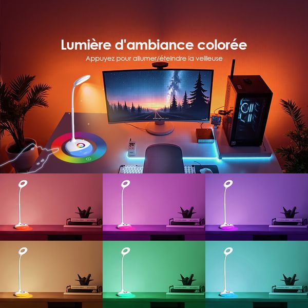 Corner Glow 5W RGB Ambient Light Desktop Lamp