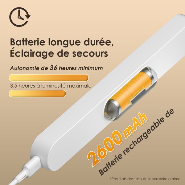 GlowMagnetic Lot de 2 lampes magnétiques 5 W 300 lumens