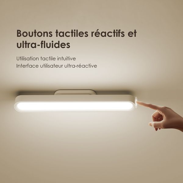 GlowMagnetic Lot de 2 lampes magnétiques 5 W 300 lumens