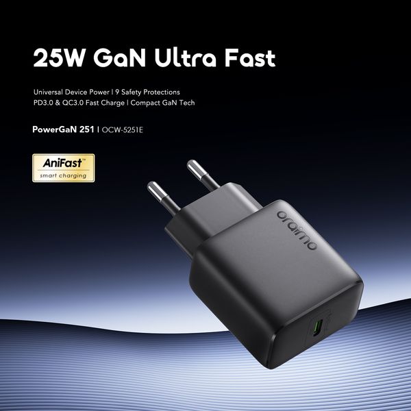 PowerGaN 251 25W GaN Fast Mini Charger Set