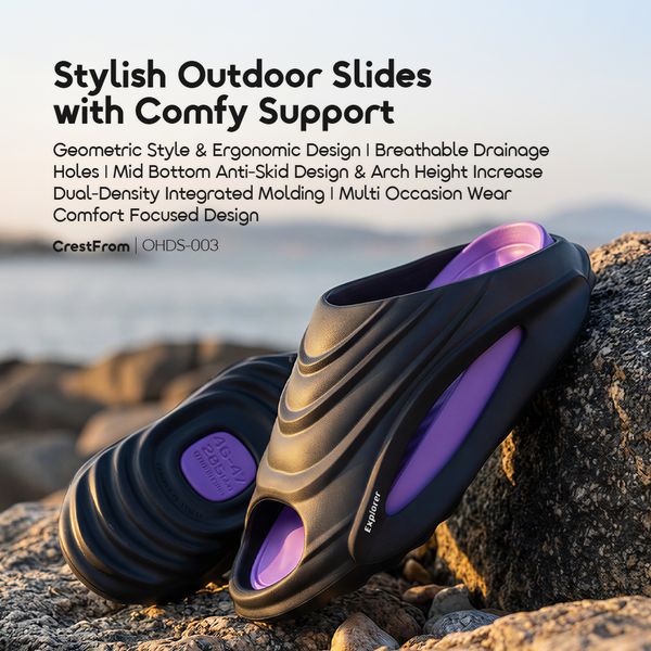 CrestFrom Ergonomic Anti-Skid Slipper