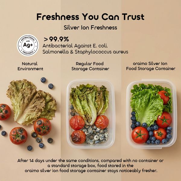 PureStore Silver Ion Freshness PP  Food Storage Container (15pcs)