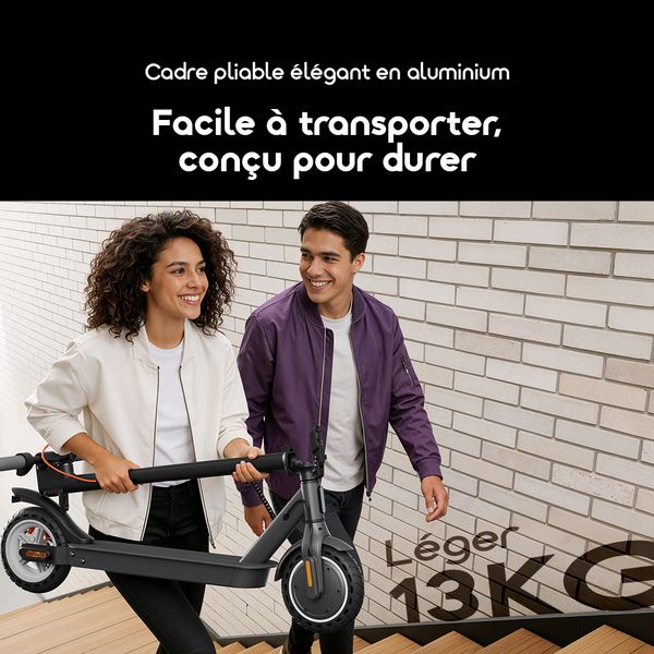 E-Scooter Moteur 350 W, autonomie 32 km Scooter électrique