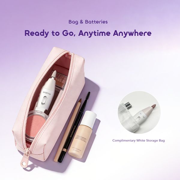 Tipsy 6 Nail Drills  2-Speed Dual Rotation Manicure Set