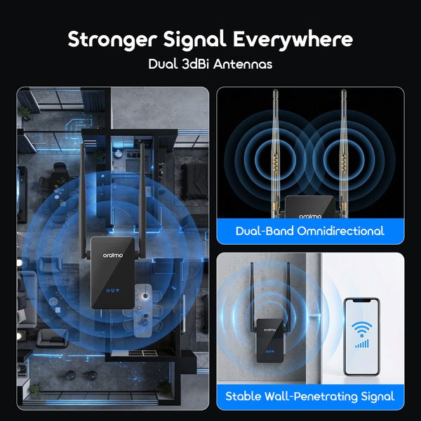 SpeedLink Access Point, Repeater & Router 3-In-1 WiFi Range Extender