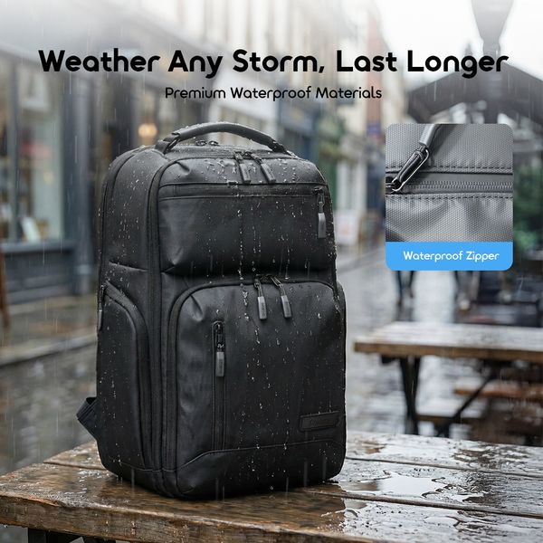 SpaceFolw Spacious Waterproof Backpack