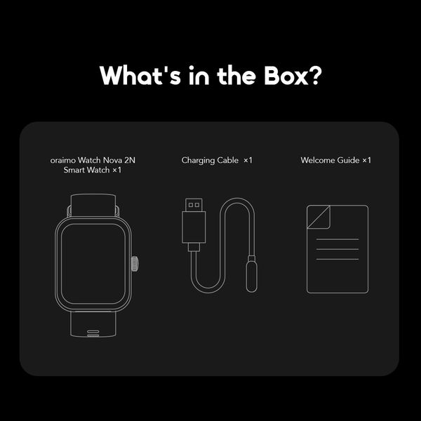 Watch Nova 2N 1.93'' AMOLED 33-Day Standby Smart Watch