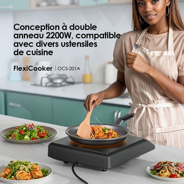 FlexiCooker Plaque Chauffante Électrique En Céramique