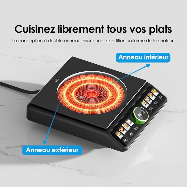 FlexiCooker Plaque Chauffante Électrique En Céramique