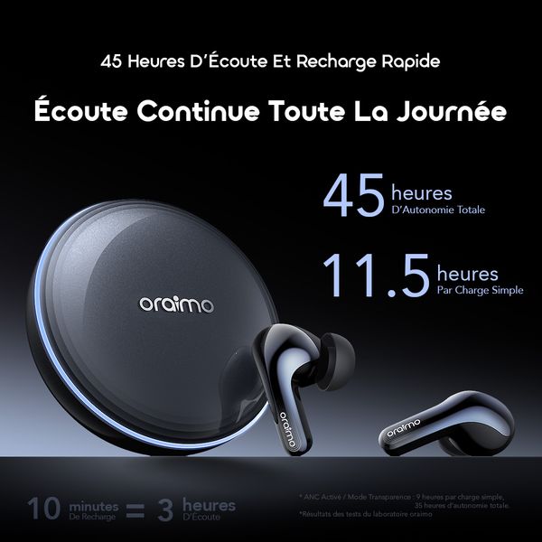 SpaceBuds 2 Écouteurs True Wireless AI Smart – Gris spatial
