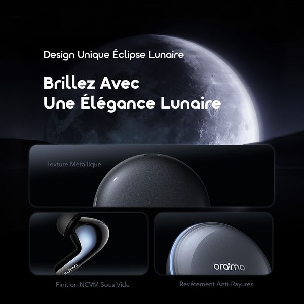 SpaceBuds 2 Écouteurs True Wireless AI Smart – Gris spatial