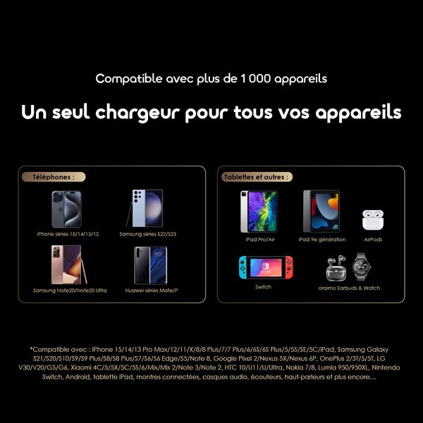 Traveler 15 Batterie externe 20000mAh