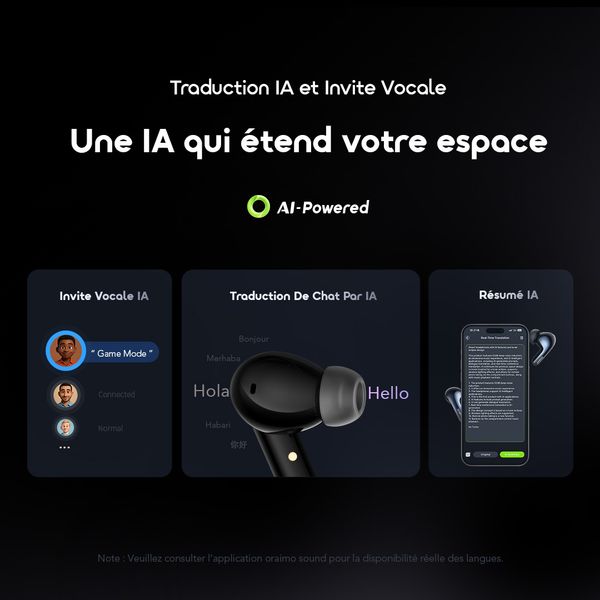 SpaceBuds 2 & Necklace Lite AI Smart True Wireless Earbuds-Space Grey & Necklace-Lite-Wireless-Headphones