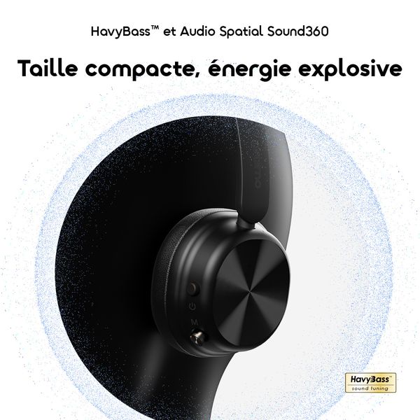 BoomPop Air Lightweight On-Ear Wireless Headphones