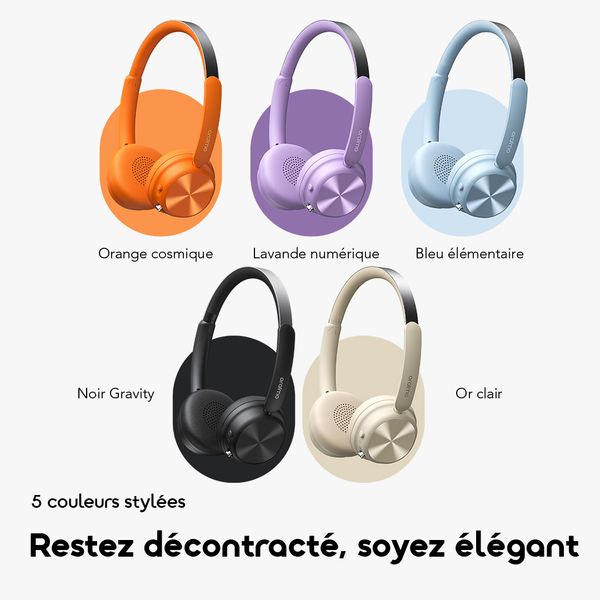 BoomPop Air Lightweight On-Ear Wireless Headphones