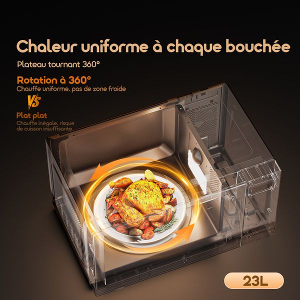 InfiWave Lite Four à micro-ondes encore plus silencieux
