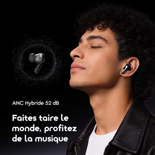 SpaceBuds 2 Écouteurs True Wireless AI Smart – Gris spatial