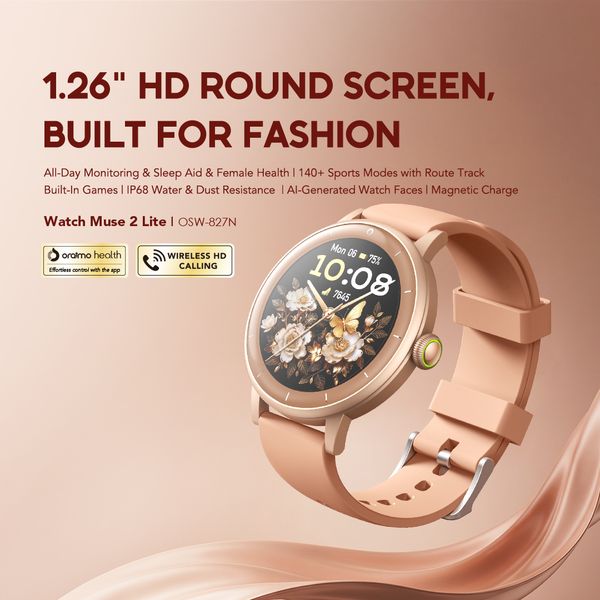 Watch Muse 2 Lite Montre Connectée Élégante Et Polyvalente