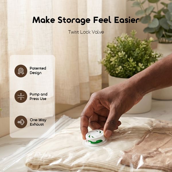 VenusVac Translucet Vacuum Storage Bags