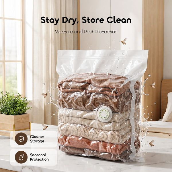 VenusVac Translucet Vacuum Storage Bags