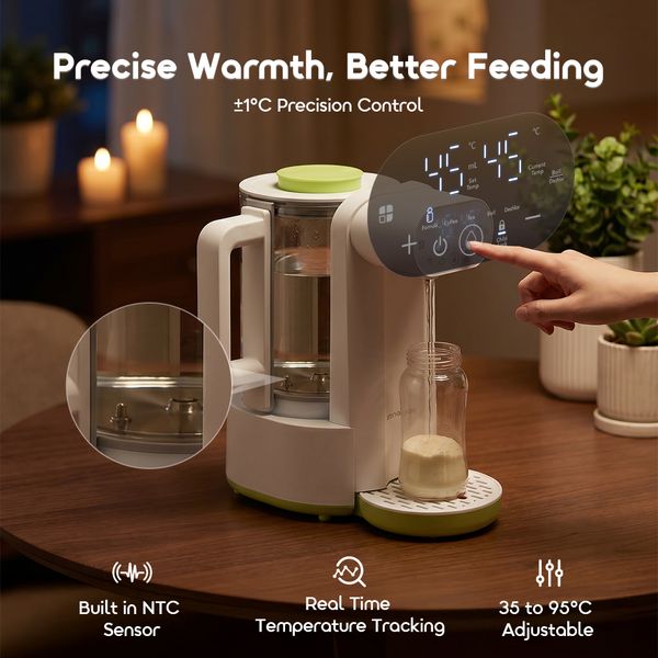 MilkPrep Precise Temperature Baby Formula Maker
