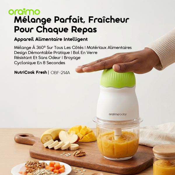 NutriCook Fresh Appareil Alimentaire Intelligent, Sûr Et Performant