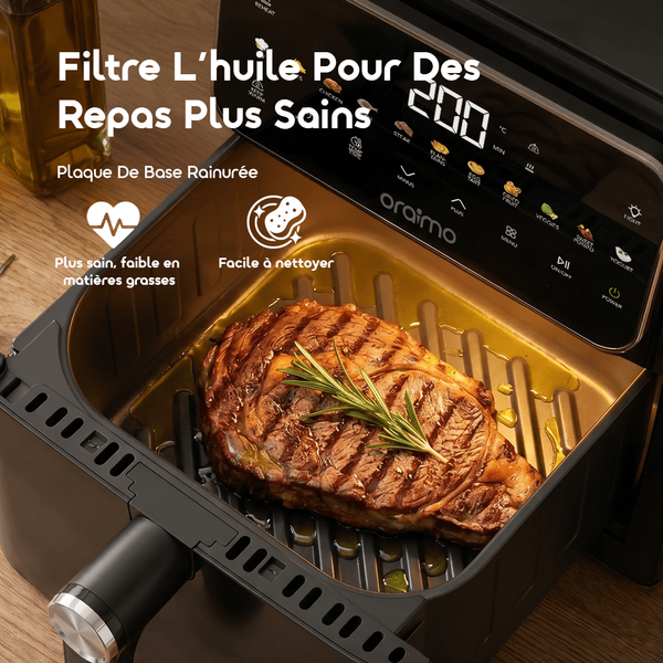 NutriFry S1 Friteuse À Air Haute Température 6 L 1500 W 230 °C