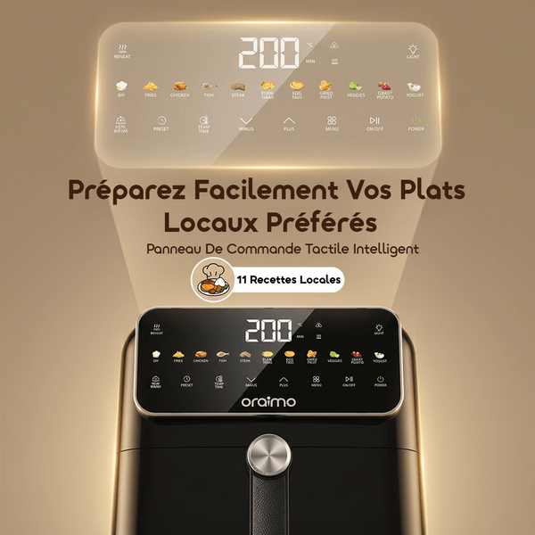 NutriFry S1 Friteuse À Air Haute Température 6 L 1500 W 230 °C