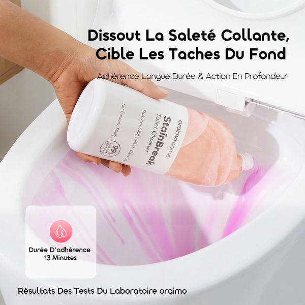 StainBreak Nettoyant Parfumé Pour Toilettes 500g2Pcs