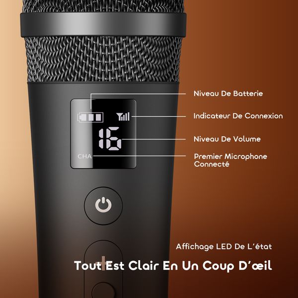 VoxMic Microphone Sans Fil oraimo VoxMic