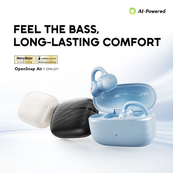 OpenSnap Air Open-Ear True Wireless Earbuds