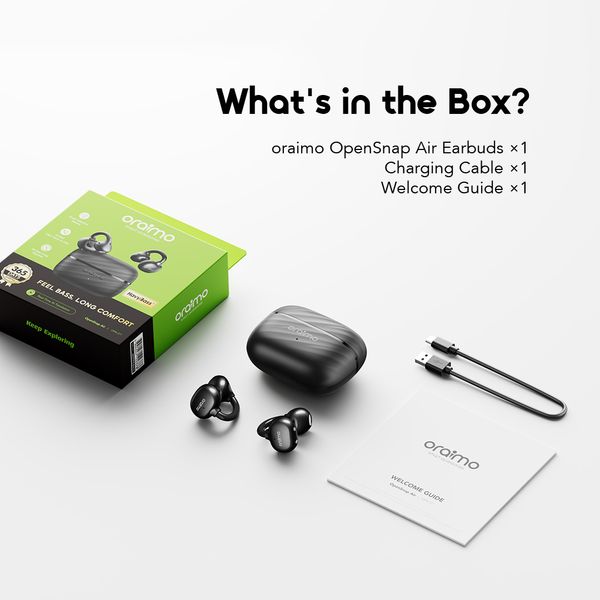 OpenSnap Air Open-Ear True Wireless Earbuds