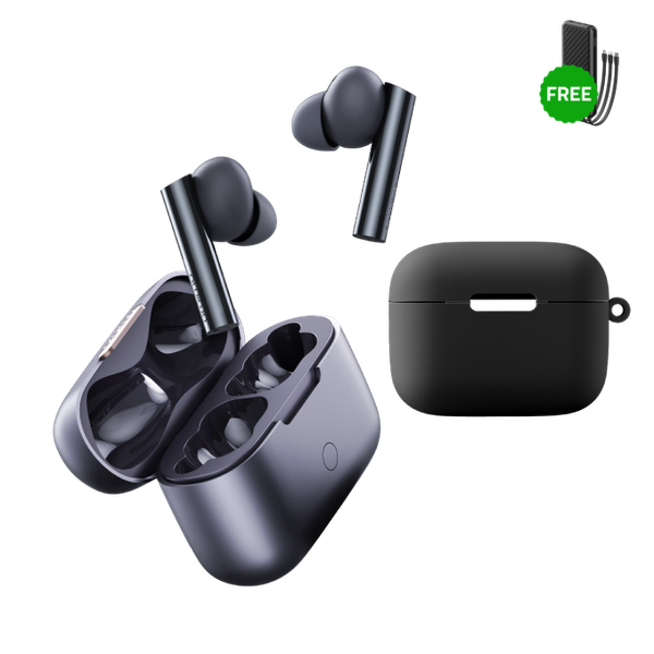 FreePods Pro+ Hybrid ANC True Wireless Earbuds