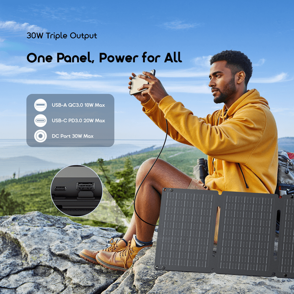 SolarFlex 30 30W Portable Solar Panel