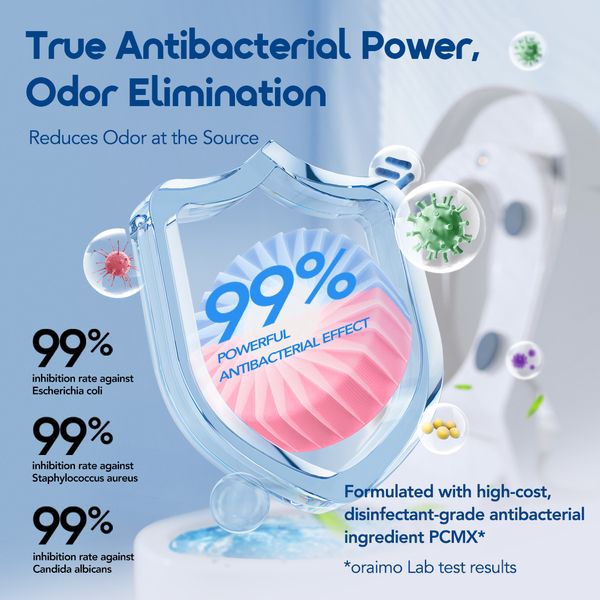 FreshFlush Antibecterial Odor Elimination Toilet Bowl Cleaner