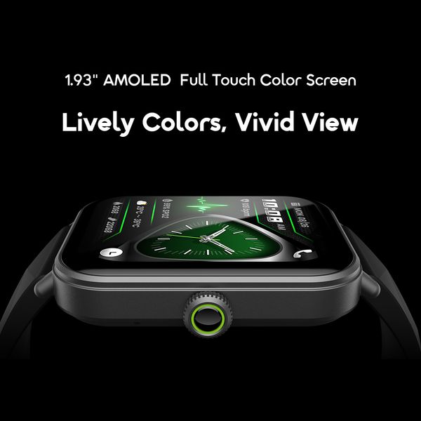 Watch Nova 2 Lite 1.93'' AMOLED Full Touch Color Screen Smart Watch
