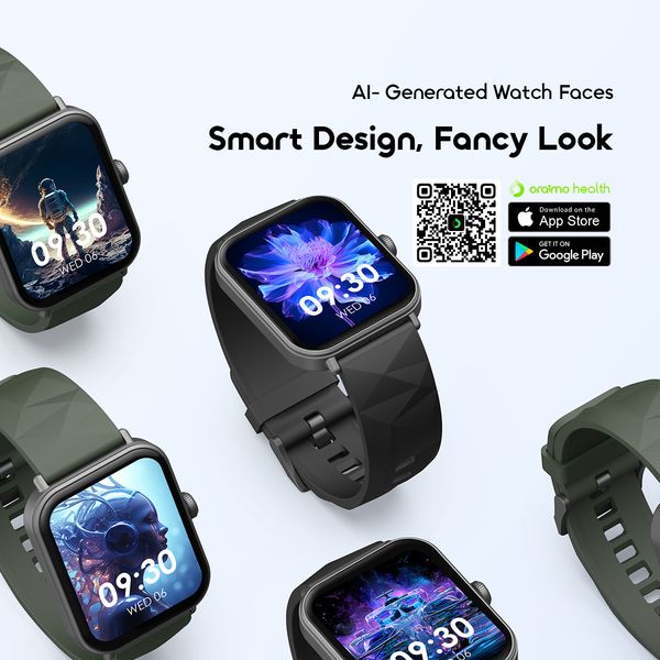 Watch Nova 2 Lite 1.93'' AMOLED Full Touch Color Screen Smart Watch
