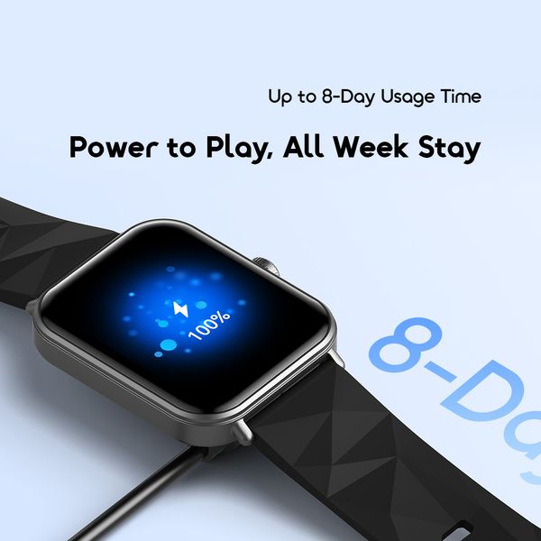 Watch Nova 2 Lite 1.93'' AMOLED Full Touch Color Screen Smart Watch