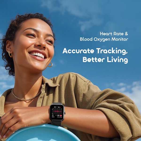 Watch Nova 2 Lite 1.93'' AMOLED Full Touch Color Screen Smart Watch