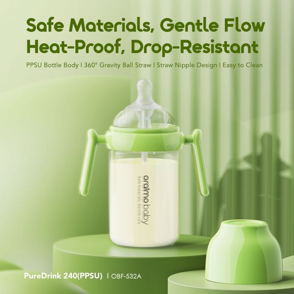 PureDrink 240 240ml PPSU Baby Bottle