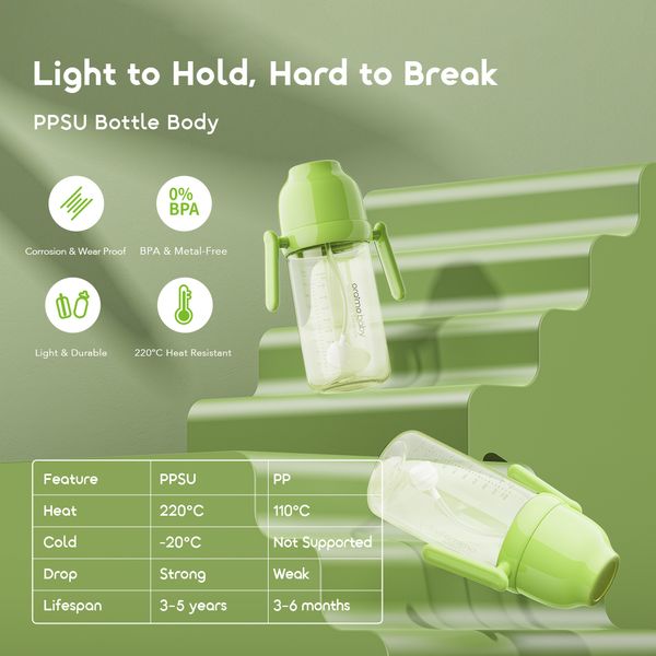 PureDrink 300 300ml PPSU Baby Bottle