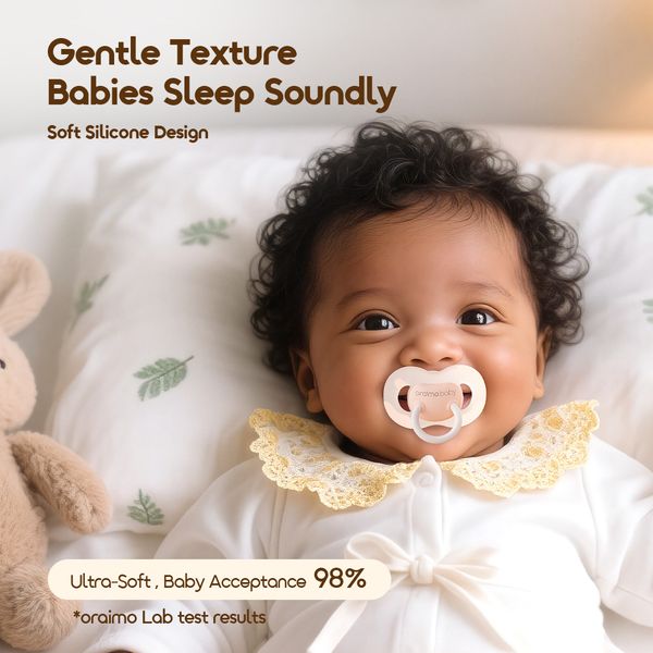 Baby CalmEase Food-Grade Silicone Pacifier