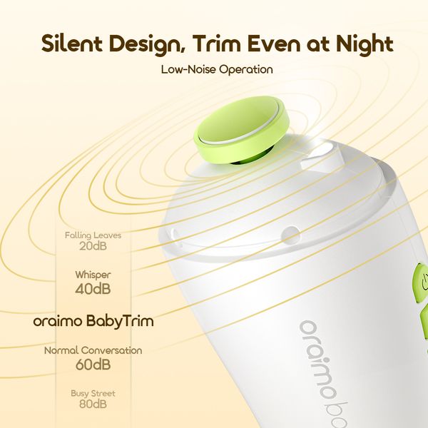 BabyTrim Multi-Size Heads Electric Nail Trimmer