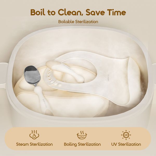 BabyFeast Food-Grade Silicone Baby Dinnerware