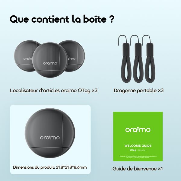 OTag Water Proof Item Locator forApple