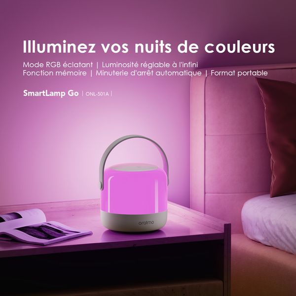SmartLamp Go Veilleuse RVB 4,5 W
