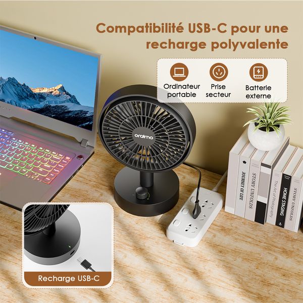 SmartTableFan Ventilateur de table 5 W