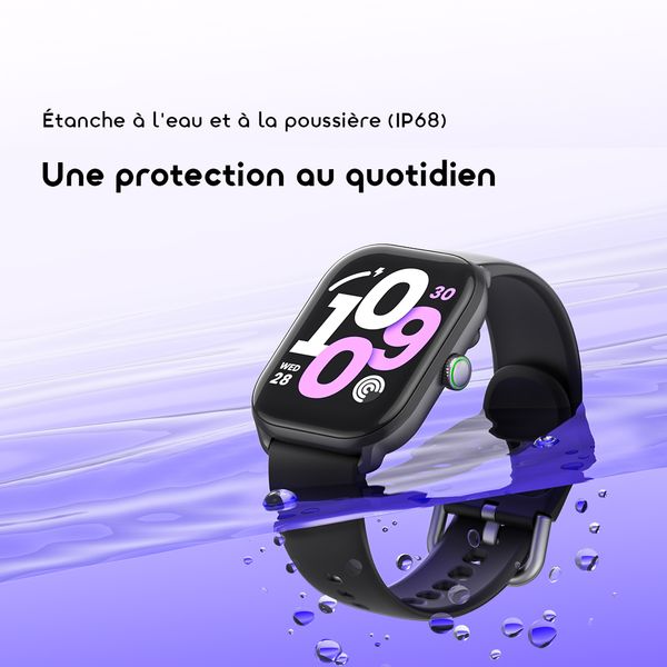 Watch 6 Lite Montre connectée de 2,01 pouces avec une interface utilisateur élégante