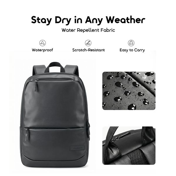 DuraLite Waterproof Spacious Charging Backpack