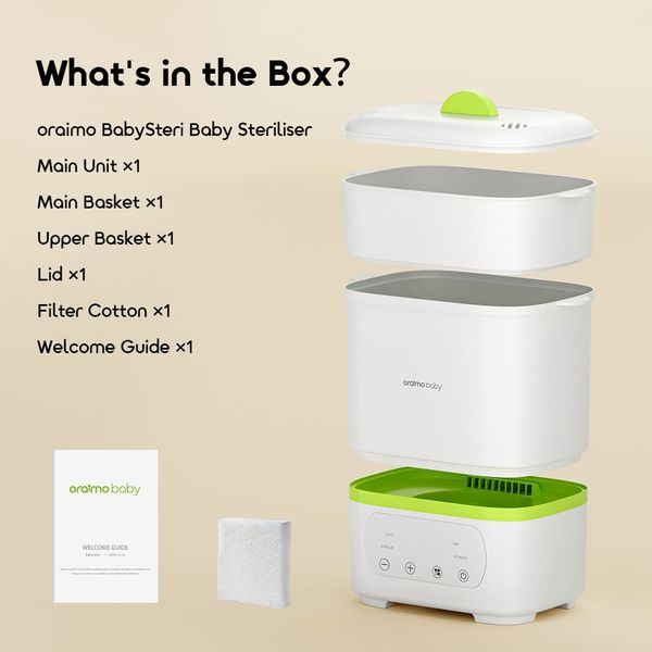 BabySteri 3-in-1 Multi-Function Germ-Free Baby Steriliser